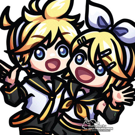 Kagamine Rin + Kagamine Len Kagamine Rin + Kagamine Len